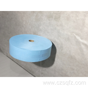 100%PP25GSM blue and white mask cloth